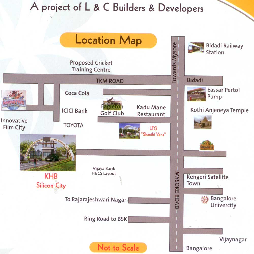 KHB LC SiliconCity Location loaction map