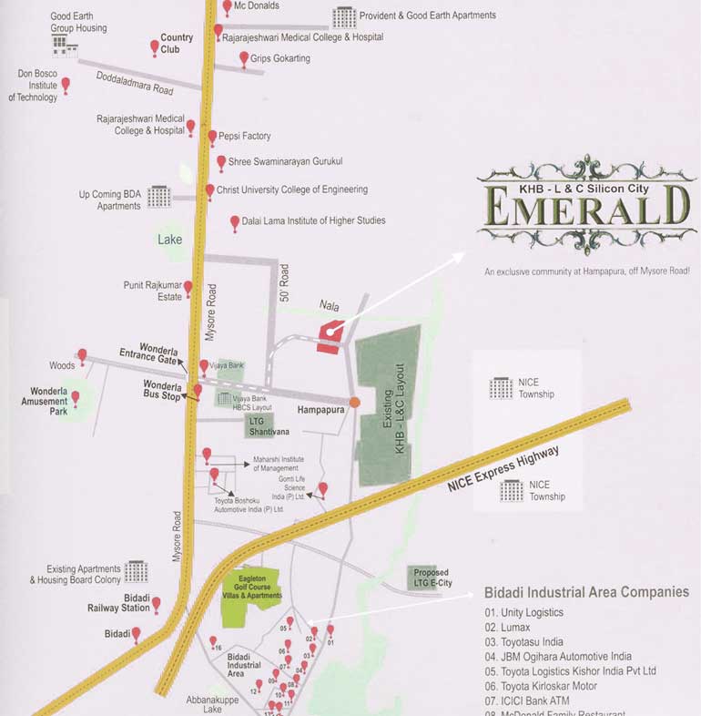 LC SiliconCity Emerald map